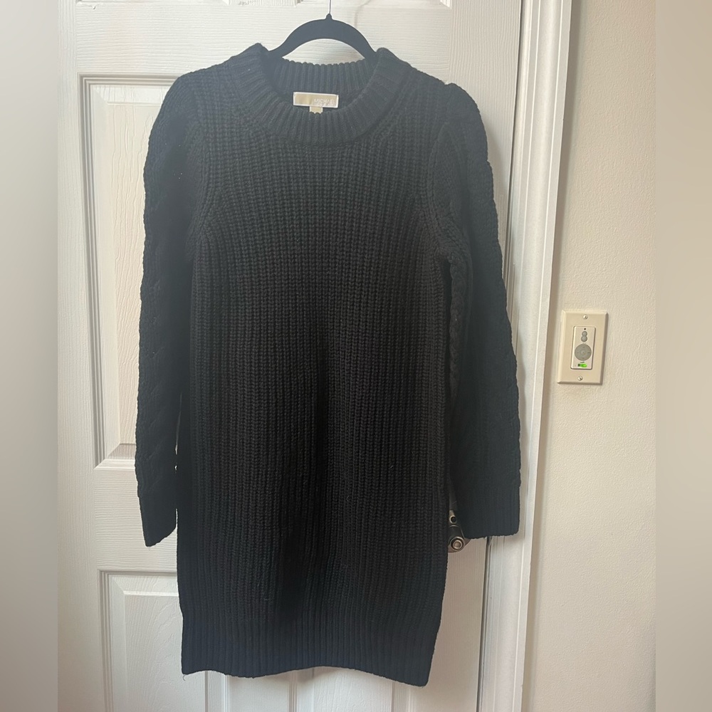 Michael Kors Black Sweaterdress